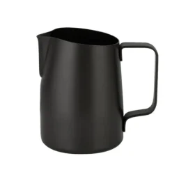 Kaffemaskiner Til God Kaffe>450ml rustfrit stål non-stick belægning kaffekande mælkeskum latte kop krus (sort)