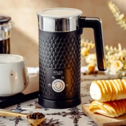 Kaffemaskiner Til God Kaffe>Mælkeskummer med non-stick belægning og flere funktioner