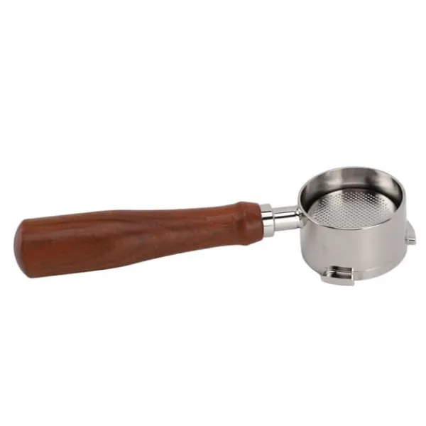 Kaffemaskiner Til God Kaffe>51mm Bundløst Portafilter Kaffemaskine Rustfrit Stål Portafilter 3 Ører Bundløst Portafilter til Delonghi