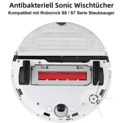 Robotstøvsugere>Moppeklude til Xiaomi Roborock S8/S8+ 6-pak