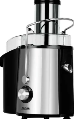 MPM MSO-18-M Juicer 1000 W Sort, Sølv Sale