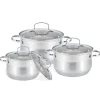 Gryder, Stegepander Og Kasseroller>MR-3512-6M 6-delt grydesæt (2,1 l, 2,9 l, 3,9 l)
