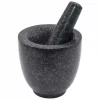 Mortere & Pistiller>Mørtel med granitbelægning 12x12cm KINGHOFF KH-1680