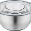 Multifunktionel køkkenskål med grøntsags rivefunktion 24cm 5L 5 elementer KINGHOFF KH-1862 Discount
