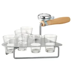 Dorre Glas>Mura Murslev med 6 glas och ringklocka