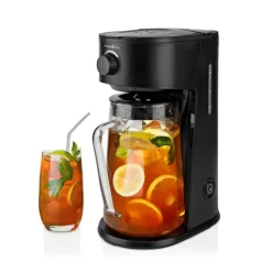 Tebryggere>Nedis KAICM200FBK Iced Coffee & Tea Maker Filterkaffe 2,5 L 6 Kopper Sort