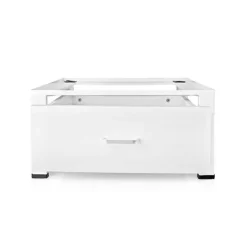 Nedis Stativ til vaskemaskine og tørretumbler | Skuffe | 150 kg | Hvid Online