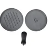 Pressere>Non-Stick hamburgerpressemaskine - zink aluminiumlegering Patty Form