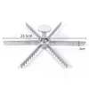 Pizzaskærere>Ny 6-Skivet Pizzaskærer - Pizzakniv i Aluminiumlegering