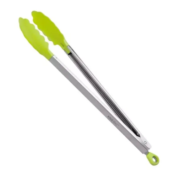 Køkkentænger>Nylon køkkentang 30,5cm KINGHOFF KH-3672 grøn