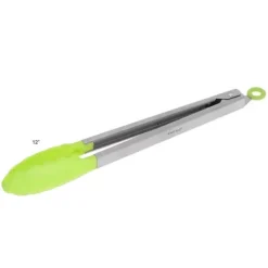 Køkkentænger>Nylon køkkentang 30,5cm KINGHOFF KH-3672 grøn