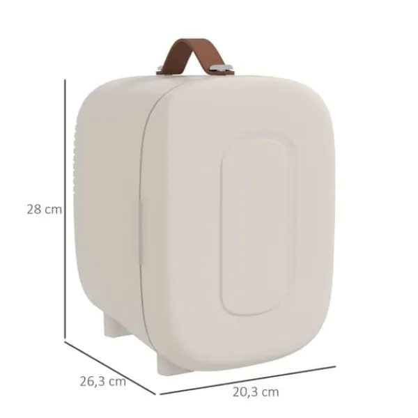 Køleskabe>OBOSOE Cosmetic Refrigerator 4L – Bærbar skønhedskøler med både køle- og varmefunktion, perfekt til kosmetik og drikkevarer