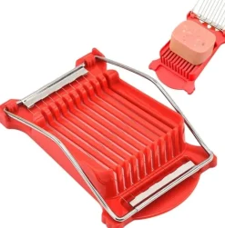 OBOSOE Creative Food Slicer – Æggeskærer og osteskærer i ét – Alsidigt køkkenredskab til hjemmet Outlet