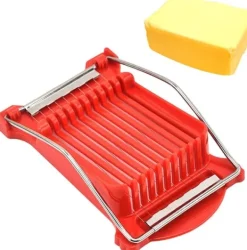 OBOSOE Creative Food Slicer – Æggeskærer og osteskærer i ét – Alsidigt køkkenredskab til hjemmet Outlet