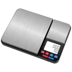 OBOSOE Digital køkkenvægt med dobbelte vejplader 10 kg/1 g og 500 g/0,01 g Discount