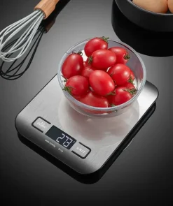 OBOSOE Køkkenvægt Lommevægt 1g–5kg – Digital Rustfrit Stål Vægtsensor med LCD & Tara-funktion New