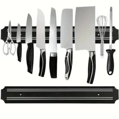 Køkkenorganisering>OBOSOE magnetisk knivholder 48cm – stærk magnetisk knivstativ til køkken, kreativt køkkentilbehør