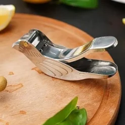 OBOSOE Rustfri Citruspresser – Fugleformet Manuel Juicer til Citron, Appelsin, Lime & Granatæble | Håndholdt Presser New