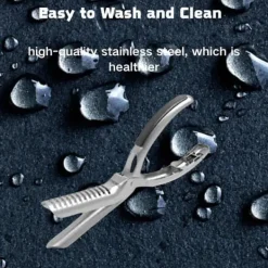 OBOSOE Stainless Steel Rib Skinner - Membranfjerner til grillentusiaster og kokke med stævnklemme og skridsikkert greb - Fjern nemt ribbenmembranen Clearance