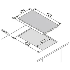 Oceanic Domino Builded -I Black Induction Discount