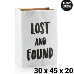Opbevaringsposer Til Hjemmet>Oh My Home Medium Sized Paper Bag (30 x 45 x 20 cm)