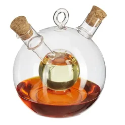 Olie- og eddikedispenser, 11x12,5x10 cm, Transparent Outlet