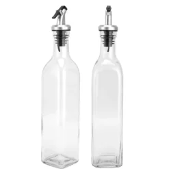 Oliedispenser Glas og Spraymalet Plast Oliedåse Flaske til Sojasauce Eddike Madlavning Vin Outlet