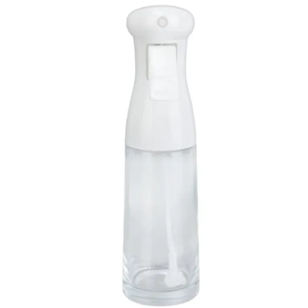 Oliesprayflaske - 300 ml, højtryk, ergonomisk håndtag, BBQ-bagning - hvid Sale