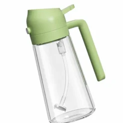 Oliesprøjte til madlavning Olivenoliesprøjte Mister 470ml Olivenoliesprayflaske Olivenoliespray til salat BBQ Køkken Bagning Stege Grøn Best
