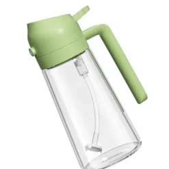 Oliesprøjte til madlavning Olivenoliesprøjte Mister 470ml Olivenoliesprayflaske Olivenoliespray til salat BBQ Køkken Bagning Stege Grøn Best