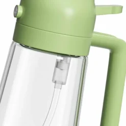 Oliesprøjte til madlavning Olivenoliesprøjte Mister 470ml Olivenoliesprayflaske Olivenoliespray til salat BBQ Køkken Bagning Stege Grøn Best
