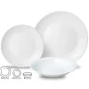 Tallerkener & Bordservicer>OPAL MIDDAGSSET TIL 6 PERSONER 18 STK KINGHOFF KH-1875