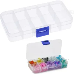 Opbevaringsboks til Hobby, Perler Skruer | Organizer med Justerbare Rum Outlet