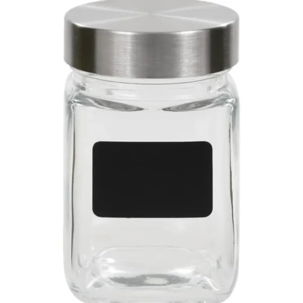 Opbevaringsdåser>Opbevaringsglas med etiket 12 stk. 300 ml - Opbevaringsglas - Opbevaringskrukke - Home & Living