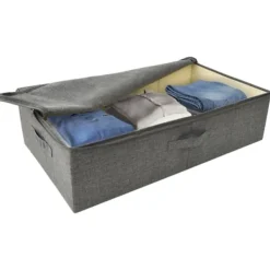 Opbevaringskasse 70x40x18 cm stof antracitgrå - Opbevaringskasse - Opbevaringskasser - Home & Living Discount