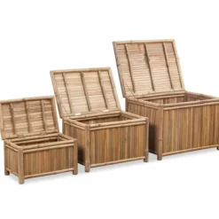 Opbevaringskiste 3 stk. Bambus - Opbevaringskiste - Opbevaringskister - Home & Living New