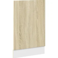 Opvaskemaskinefrontpanel i Sonoma eg - Beskyttelse til køkkenet | Størrelse: 45x3x67 cm Discount