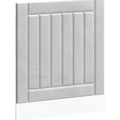 Opvaskemaskiner>Opvaskemaskinepanel Lucca - Tidløst design i konstrueret træ | Farve: Beton grå