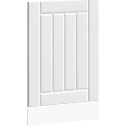 Opvaskemaskiner>Opvaskemaskinepanel Lucca - Frontpanel i konstrueret træ | Farve: Hvid