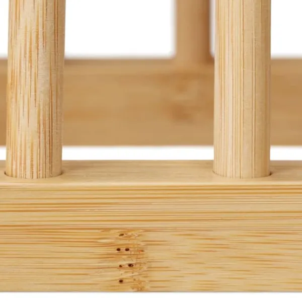 Opvaskestativer & Tørrestativer>Opvaskestativ, Bambus, 12x12.5x40 cm, Natur