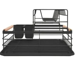Opvaskestativ i to niveauer Aftapningsplade 43x32x27cm KINGHOFF KH-1796 Online