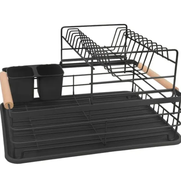 Opvaskestativ i to niveauer Aftapningsplade 43x32x27cm KINGHOFF KH-1796 Online
