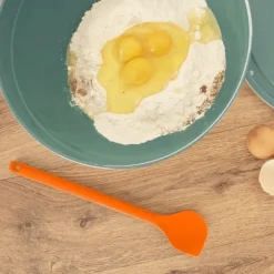 Køkkenskrabere>Orange silikone køkkenspatel SILLINIE 28 cm