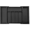Opbevaringssystem Til Køkkenskuffer>Organiseringsindsats til bestikskuffe, udtrækbar 52/31x31cm KINGHOFF KH-1745