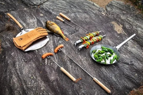 Griller>Orrefors Hunting, Meat Flipper 2-Pack, Stål