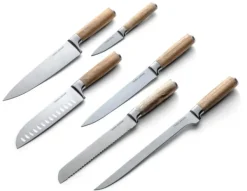 Køkkenknive>Orrefors Jernverk 6-pack Knivar Acacia