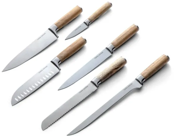 Køkkenknive>Orrefors Jernverk 6-pack Knivar Acacia