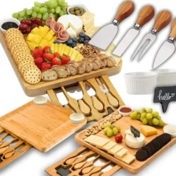 Serveringsfad & Skåle>Ostebræt, snackfad, pålæg, service, julegave, 33x33