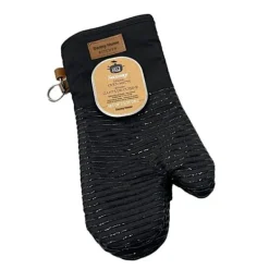 Grydelapper & Grillvanter>Ovnhandsker ANNELI 2 stk. H31 cm, sorte