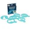Pack of 12 Offensive Stencils Clearance